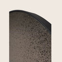 Aged Round Wall Mirror