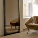 Aged Floor Mirror