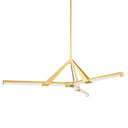 Aged Brass Jonas Chandelier 46" by Hudson Valley