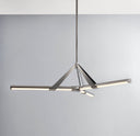 Black Nickel Jonas Chandelier 46" by Hudson Valley, view 3