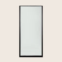 Oak Light Frame Floor Mirror