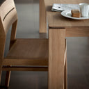 Oak Slice Dining Table