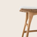 Osso Outdoor Upholstered Stool