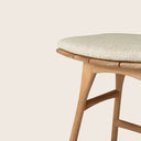 Osso Outdoor Upholstered Stool