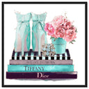 Modestly Aquamarine Display