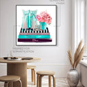 Modestly Aquamarine Display