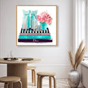 Modestly Aquamarine Display