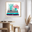Modestly Aquamarine Display