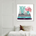 Modestly Aquamarine Display