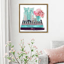 Modestly Aquamarine Display