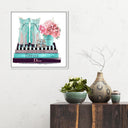 Modestly Aquamarine Display