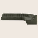 N701 Modular Round-Corner Sectional