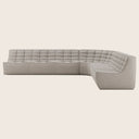 N701 Modular Round-Corner Sectional