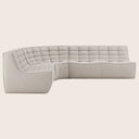 N701 Modular Round-Corner Sectional