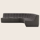 N701 Modular Round-Corner Sectional