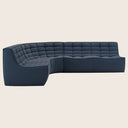 N701 Modular Round-Corner Sectional