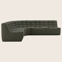 N701 Modular Round-Corner Sectional