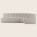 N701 Modular Round-Corner Sectional