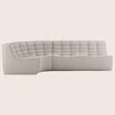 N701 Modular Round-Corner Sectional