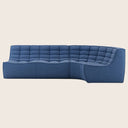 N701 Modular Round-Corner Sectional