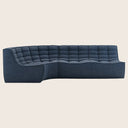 N701 Modular Round-Corner Sectional