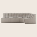 N701 Modular Round-Corner Sectional
