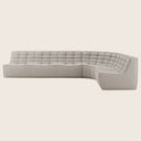 N701 Modular Round-Corner Sectional