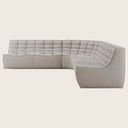 N701 Modular Round-Corner Sectional