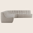 N701 Modular Round-Corner Sectional