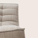 N701 Modular Square-Corner Sectional