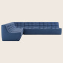 N701 Modular Square-Corner Sectional