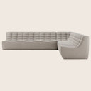 N701 Modular Square-Corner Sectional