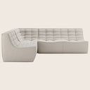N701 Modular Square-Corner Sectional