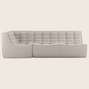 N701 Modular Square-Corner Sectional