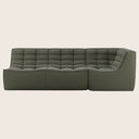 N701 Modular Square-Corner Sectional