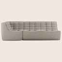 N701 Modular Square-Corner Sectional