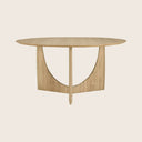 Geometric Round Dining Table