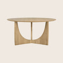 Geometric Round Dining Table