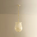 Aged Brass Nevins Pendant 10" by Hudson Valley, view 5