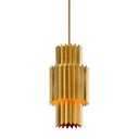 Gold Leaf Moxy Pendant 9.5" by Corbett Lighting
