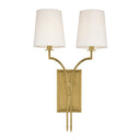 Aged Brass Glenford Wall Sconce 13" by Hudson Valley