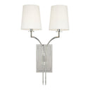 Polished Nickel Glenford Wall Sconce 13" by Hudson Valley