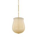 Aged Brass Nevins Pendant 14" by Hudson Valley