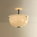 Distressed Bronze Nevins Semi Flush 14" by Hudson Valley, view 4