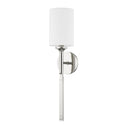 Polished Nickel Brewster Wall Sconce 4.75" by Hudson Valley