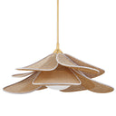 Aged Brass Florina Pendant 44" by Hudson Valley