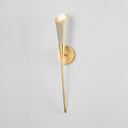 Vintage Gold Leaf Montrose Wall Sconce 4.5" by Hudson Valley, view 2