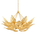 Gold Leaf Tropicale Pendant 26.5" by Corbett Lighting, view 2