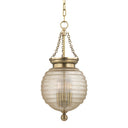 Aged Brass Coolidge Pendant 10" by Hudson Valley