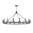 Aged Brass and Old Bronze Allendale Chandelier 58" x 27.25" by Hudson Valley